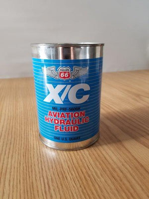 Phillips 66 Quart X/C Aviation Motor Oil Can