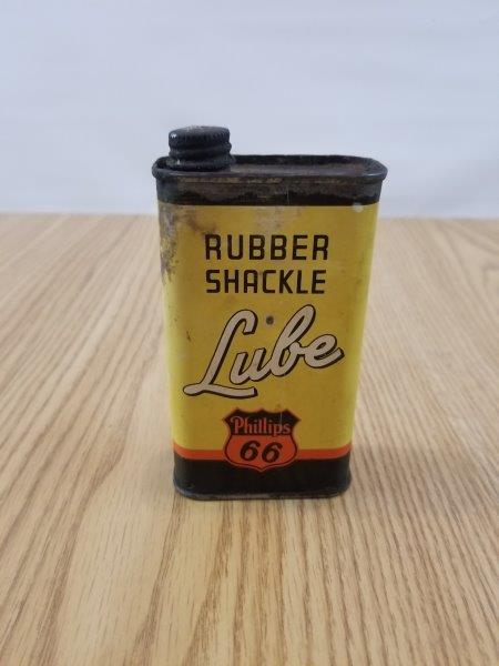 Phillips 66 Rubber Shackle Lube Oil Can